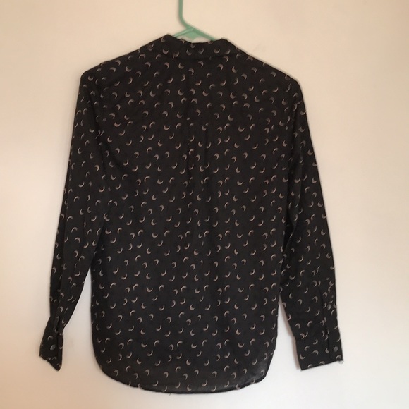 Madewell moon print button up xs - Picture 5 of 5
